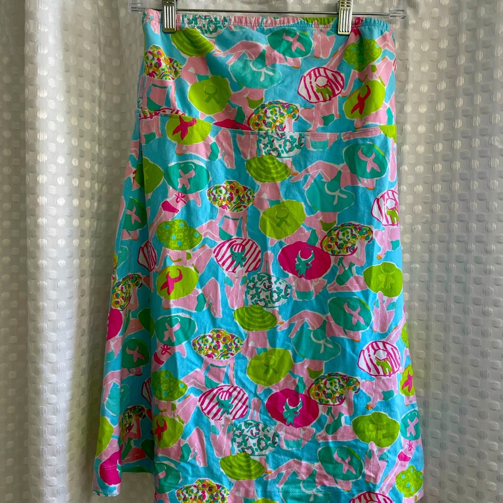 Lilly Pulitzer strapless dress